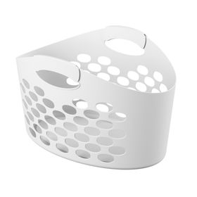 Canasto 50 lt Bubble blanco