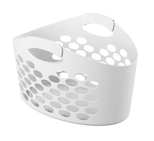 Canasto 50 lt Bubble blanco