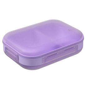 Lonchera hermético plástico Nutri lavanda