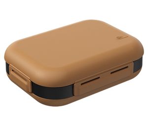 Lonchera hermético plástico Nutri café mate