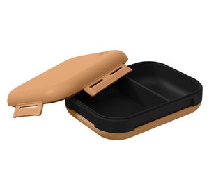 Lonchera hermético plástico Nutri café mate