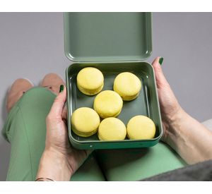 Sandwichera 400 ml Nutri
 verde smoke