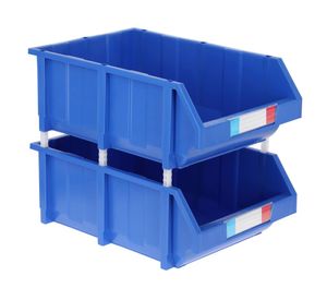Set caja organizadora 2 piezas azul