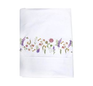 Juego de sábanas 1 plaza 200H Nouvelle
 blanco