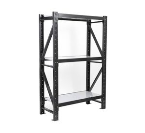 Estante 3 repisas acero AUTO51218-3 negro
