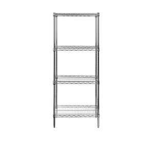 Estante 4 repisas OLYC142463-4 cromado