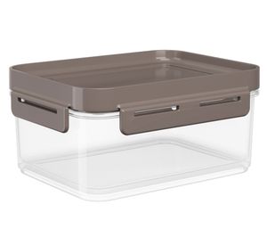 Pote hermético Flap 1 litro gris