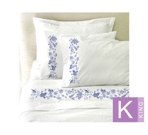 Sábanas king 200 Hilos Porcelana blanco