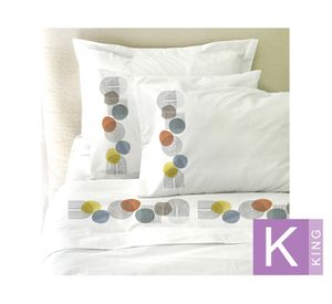 Sábanas king 200 Hilos Luna blanco