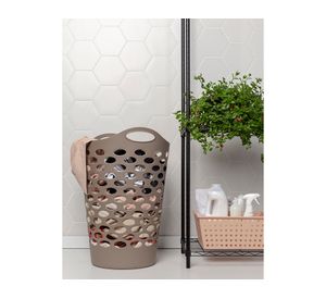 Canasto 65 lt Bubble gris