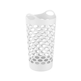 Canasto 65 lt Bubble blanco