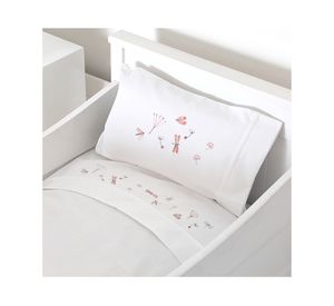 Juego de sábanas cuna 200H Brisa blanco
