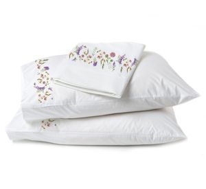 Juego de sábanas 2 plazas 200 hilos Nouvelle blanco