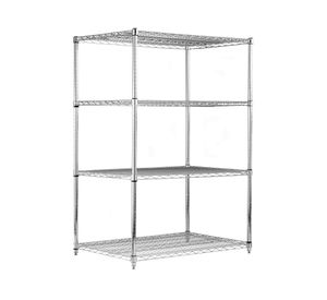 Estante 4 repisas OLYC244863-4 cromado