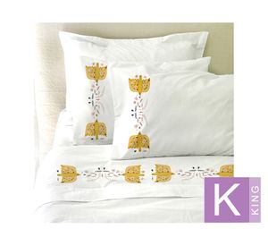 Sábanas king 200 Hilos Palomar blanco