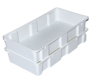 Set caja organizadora 2 piezas blanco