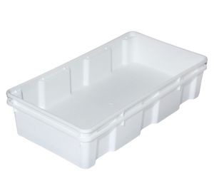 Set caja organizadora 2 piezas blanco