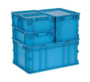 Set caja organizadora 5 piezas azul