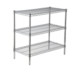 Estante acero cromado 3 repisas OLYC183633-3