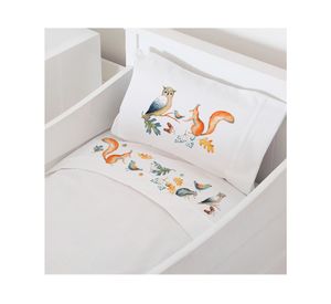 Juego sábanas cuna 200 hilos Forest diseño
