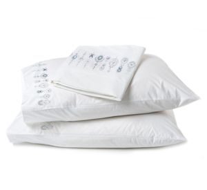Sábanas king 200 Hilos Cósmico blanco