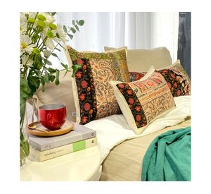 Cojín decorativo Boheme Adela 1 linet crudo 50x30 cm