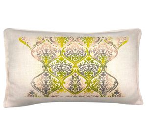 Cojín 50x30 cm Azul limón 1 crudo