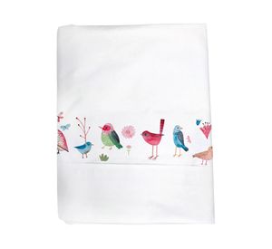 Juego de sábanas cuna 200 hilos Srping blanco