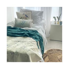 Cojín decorativo Vert linet crudo 45x45 cm