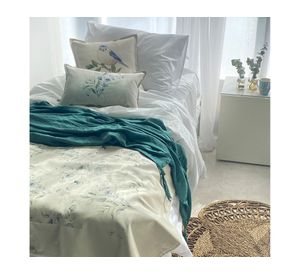 Cojín decorativo Vert linet crudo 45x45 cm