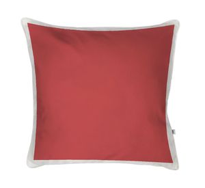 Cojín 60x60 cm Pantone 7418 sandía crudo