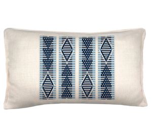 Cojín decorativo Cielo 1 linet crudo 50x30 cm