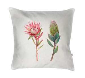 Cojín Cynara 2 crudo 60x60 cm