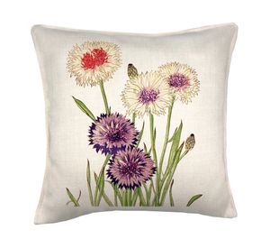 Cojín decorativo Cornflower linet crudo 45x45 cm