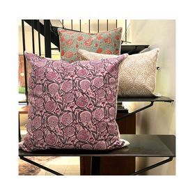 Cojín decorativo Elisa velvet multicolor 60x60 cm