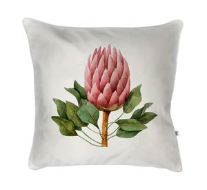 Cojín Cynara 1 crudo 60x60 cm