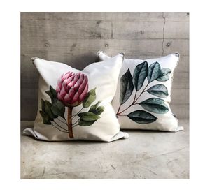 Cojín Cynara 1 crudo 60x60 cm