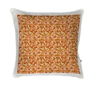 Cojín decorativo Terraflower 1 poliéster crudo 60x60 cm