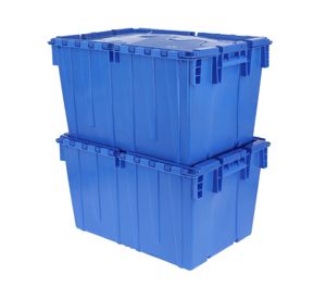 Caja organizadora logística azul 2 unidades