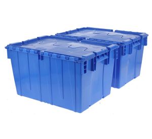 Caja organizadora logística azul 2 unidades