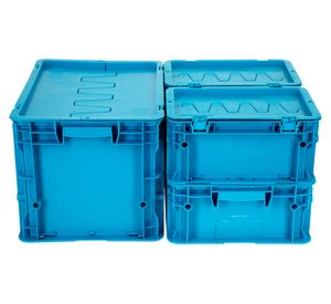 Caja organizadora modular azul 4 piezas