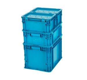 Caja organizadora modular azul 4 piezas