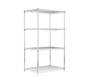 Estante 4 repisas OLYC243663-4 cromado