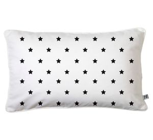Cojín 50x30 cm Inspiración estrellas blanco