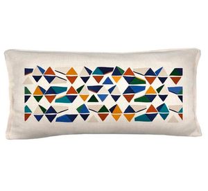 Cojín decorativo Meridiano linet multicolor 70x35 cm