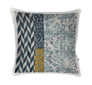 Cojín decorativo Boheme Berta 2 velvet multicolor 60x60 cm