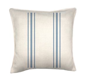 Cojín 45x45 cm Frenchlines blue 1 crudo