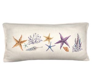 Cojín decorativo Stella linet multicolor 70x35 cm