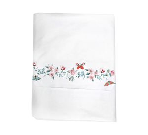 Juego de sábanas cuna 200 hilos Erizo blanco