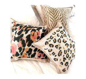 Cojín 45x45 cm Color animal print arena